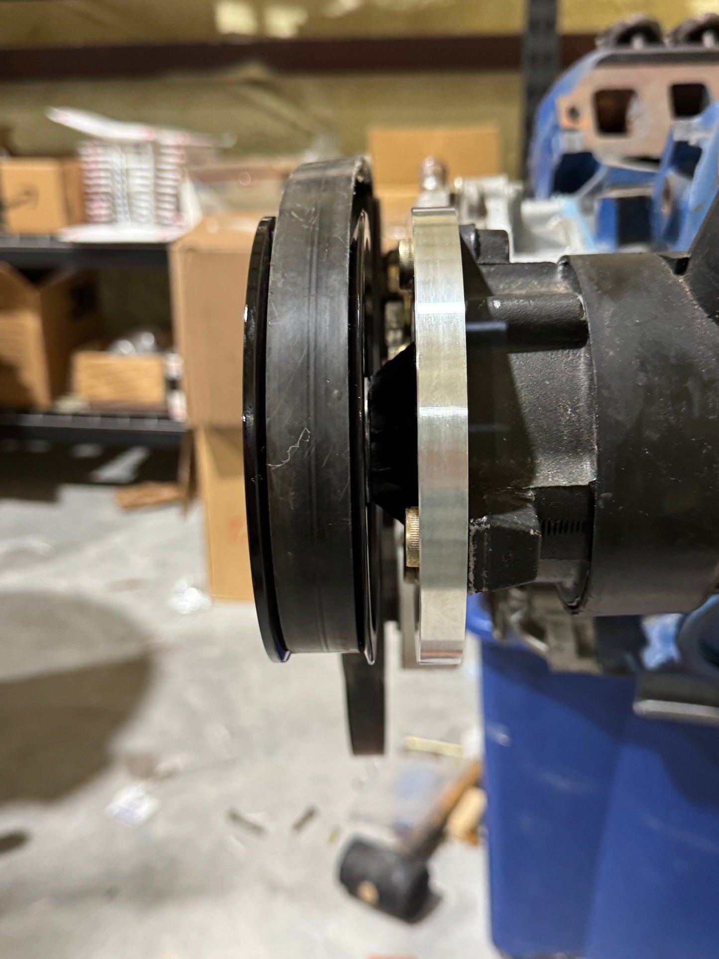 SN95/Explorer billet power steering mount