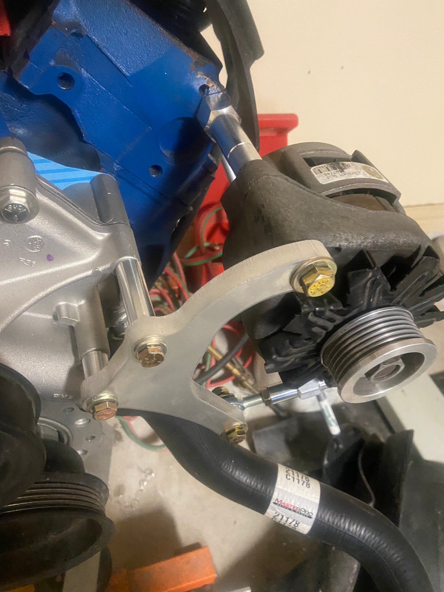 SBF 8.2/9.5 Deck Driver Side Alternator Mount Regular