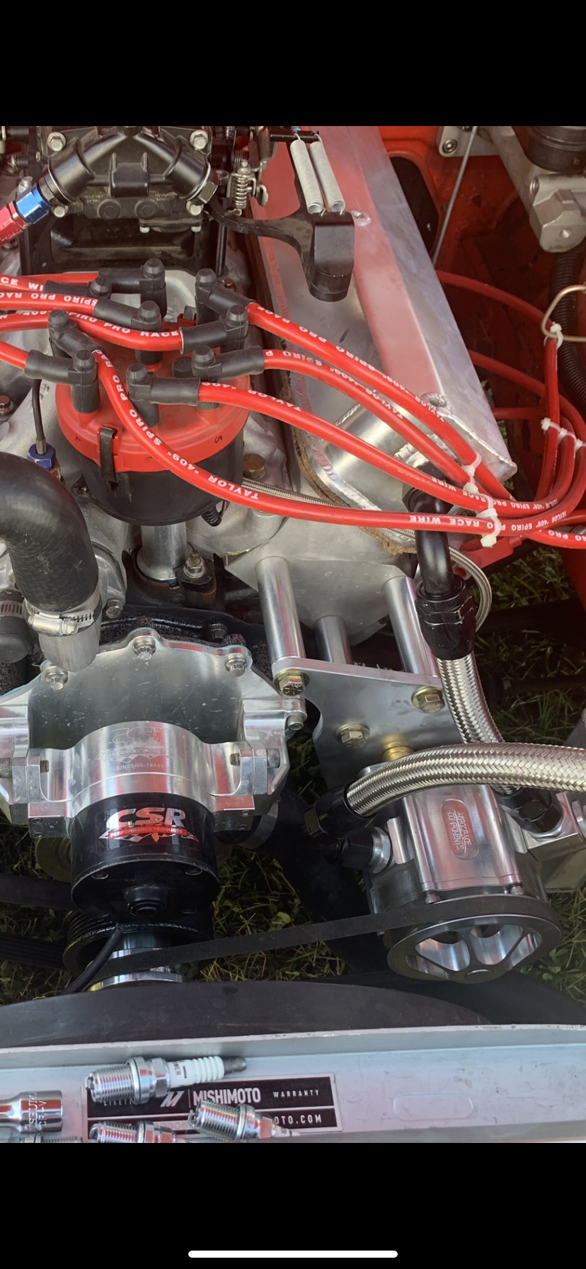 SBF aerospace components vacuum pump mount