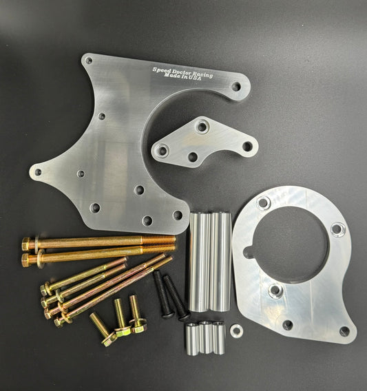 Foxbody Billet A/C and Power Steering Mount