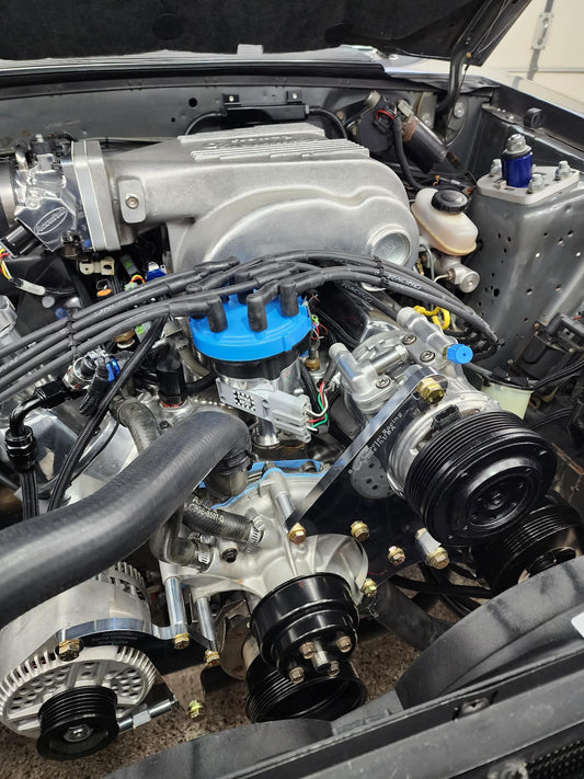 Complete 79-93 Foxbody Billet Accessory mount kit