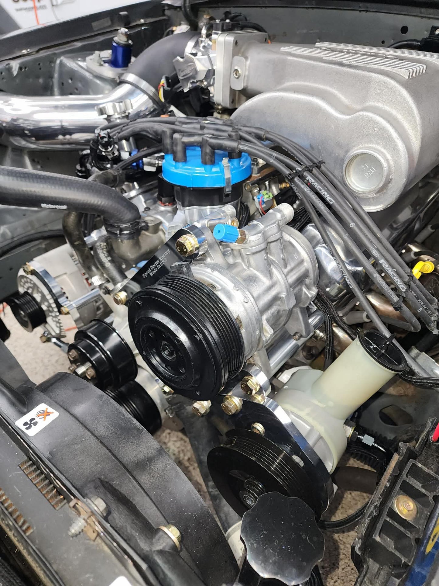 Complete 79-93 Foxbody Billet Accessory mount kit